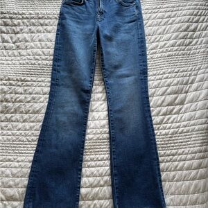 MOTHER Dark Blue Flare Jeans